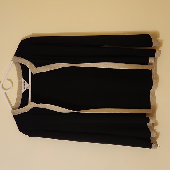 Exclusively Misook Open Cardigan Size Small - Picture 1 of 8